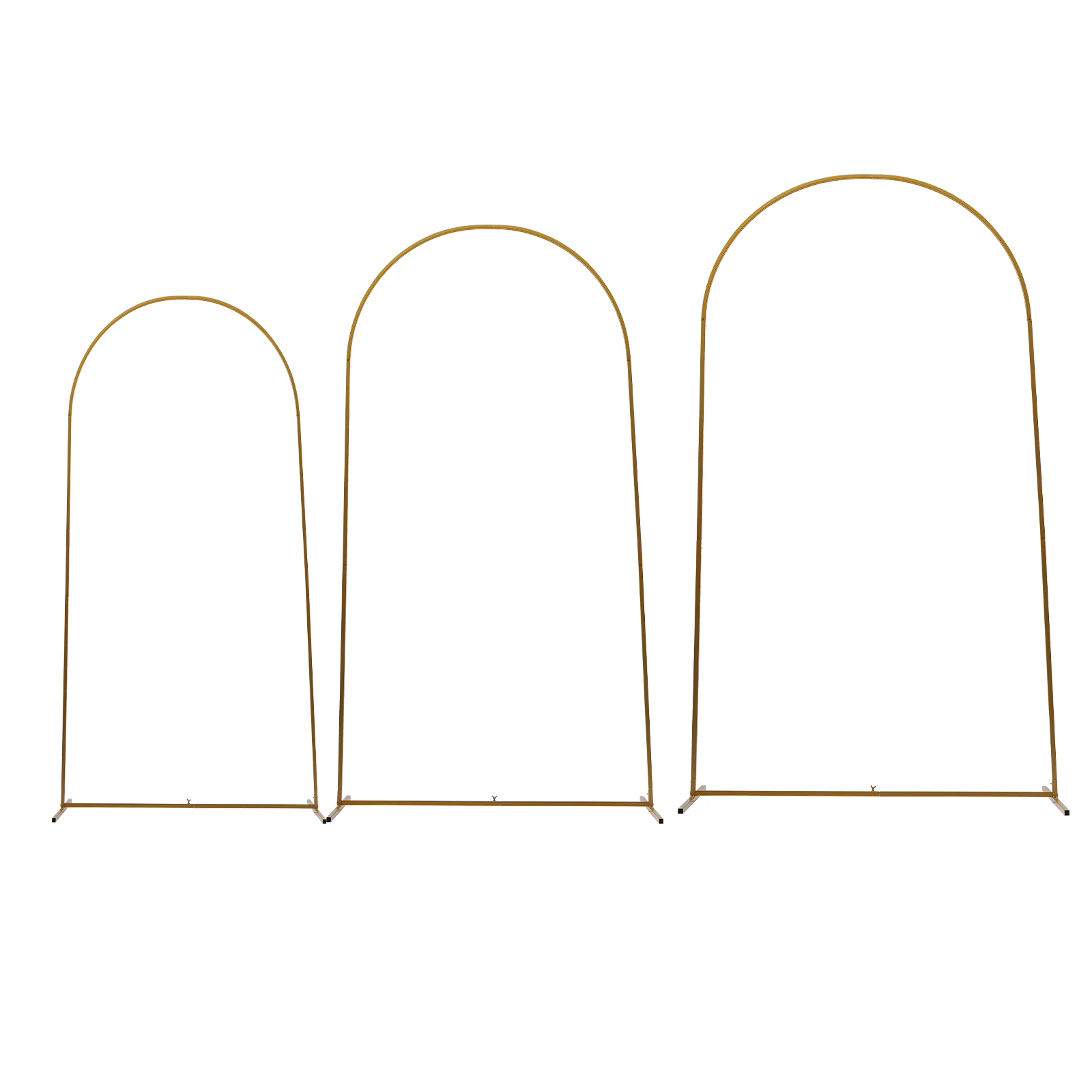 Wedding Stand Arch Iron Wall Stand Gold Event Party Props DIY Decoration Background Mesh Style