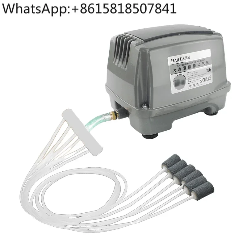 Oxygen pump Ultra-quiet waterproof fish pond fish tank fish oxygen pump, high-power gas tyrant air volume household