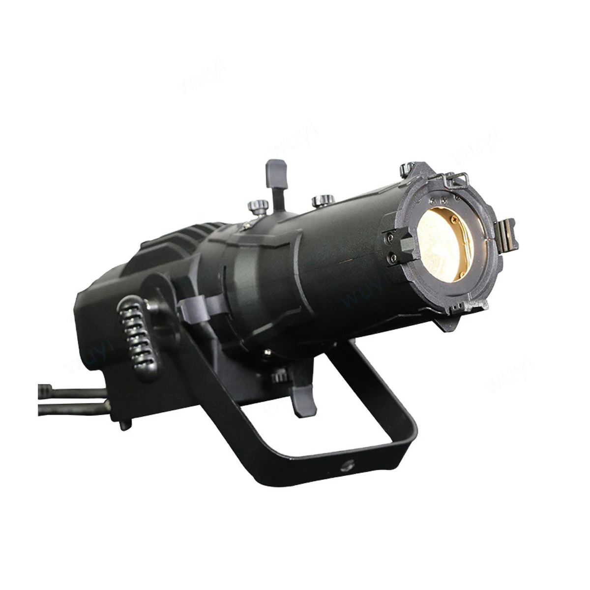 Mini LED Ellipsoidal Light Variable Zoom Profile Surface Studio Gobo Spotlight 60W 100W LED DMX Leko for Theater Exhibition