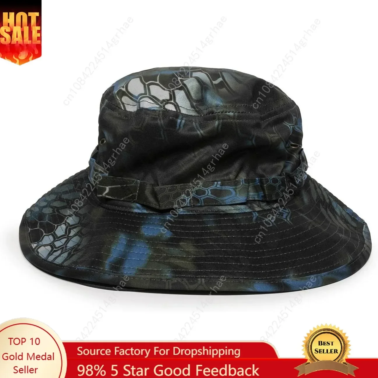 

Chadamyi Kryptek Neptune Camo Fitted boonie Hat