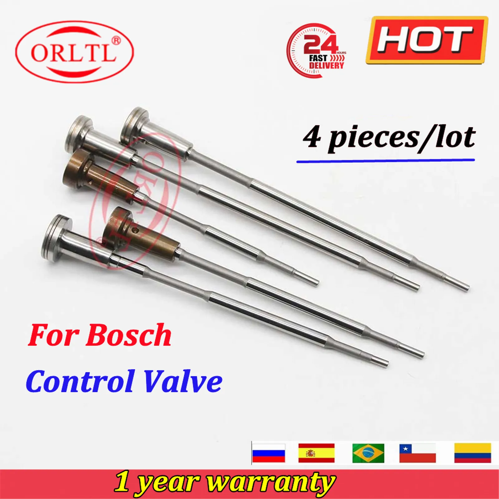 

4 Pieces* F00VC01347 F00VC01386 F00RJ01334 F00RJ02454 F00RJ02067 F00VC01043 F00VC01306 F00VC01013 Common Rail Nozzle Valve For B