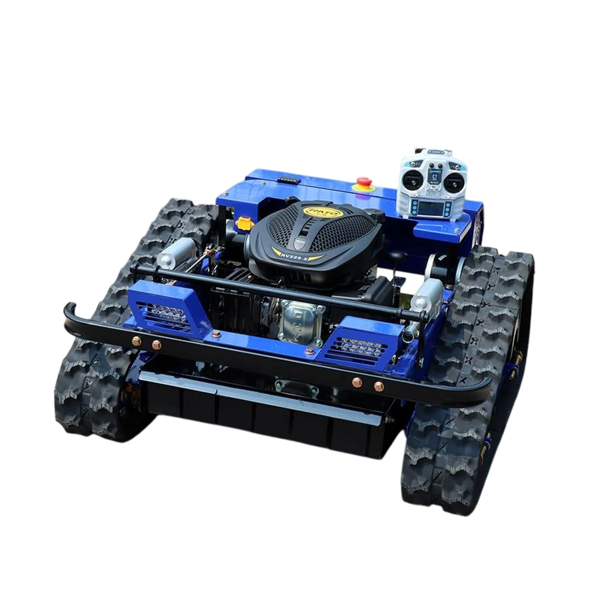 

Customized 550mm Remote Control Lawn Mower robot Brush Cutter for Slopes Hills Weeds Pasture Orchard Grass Cutting Machine Robot