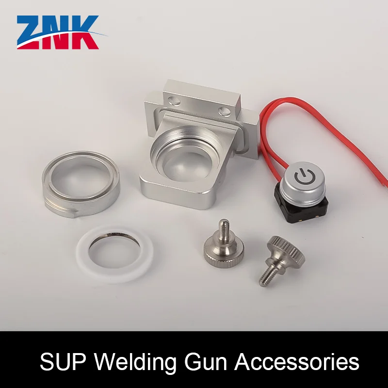 ZNK SUP Laser Hand-held Welding Gun Parts Collet Fixed Plate Link Components For Chaoqiangweiye Fiber Laser Welding Gun