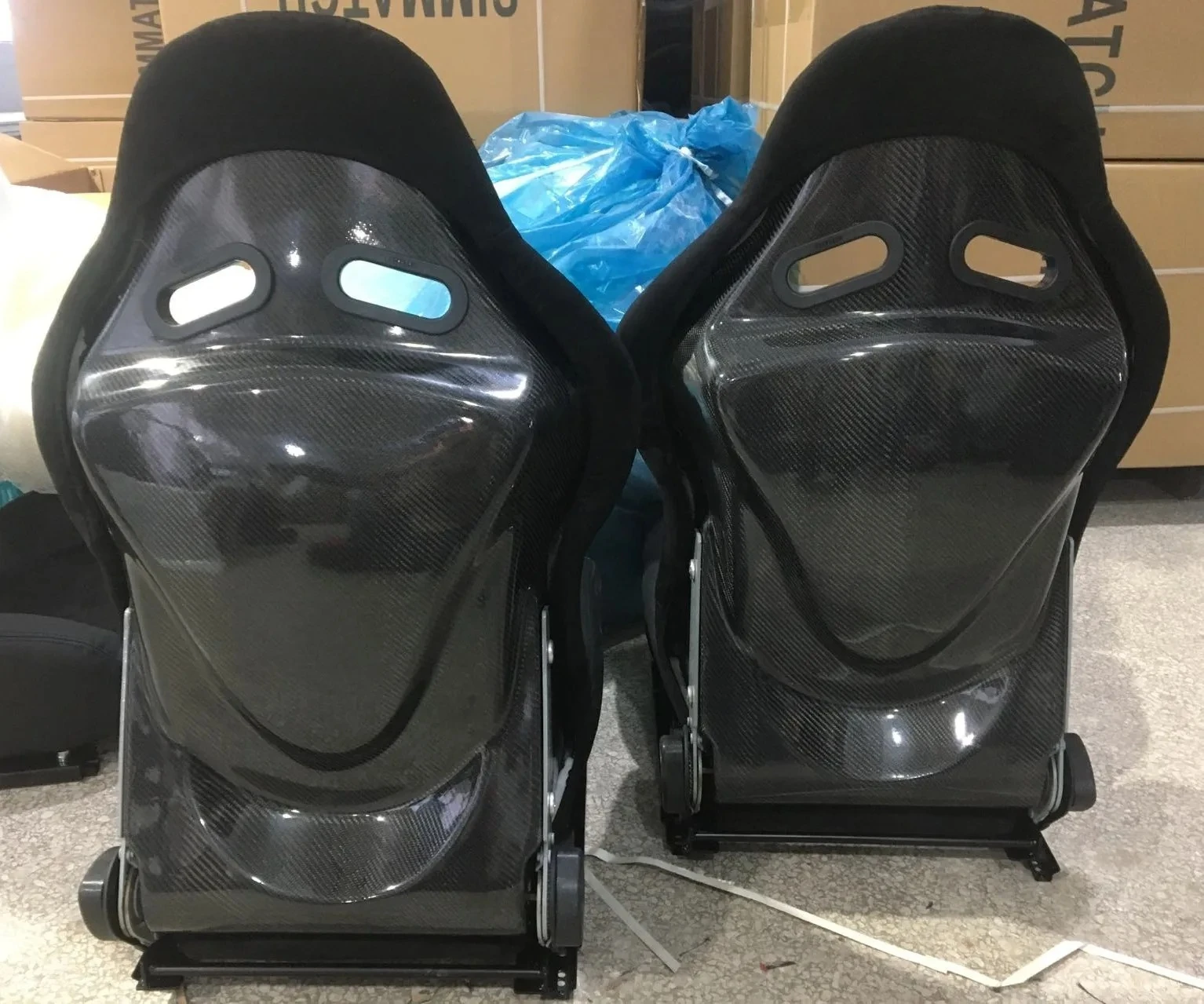 EIR 1020 Lowmax Adjustable Racing Seats CF Bucket Style Made Fiberglass Carbon Fiber Cloth Leather PVC PU-New Sport Designcustom