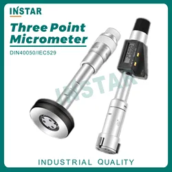 3 Point Digital Internal Micrometer 6-8mm x 0.001mm IP54 Proof Industrial Quality 8-10mm 10-12mm 30-40mm Mechanical 0.005mm