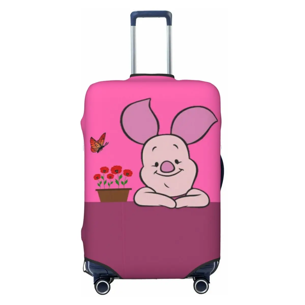 

Custom Fashion P-Piglets Anime Big Movie Luggage Cover Protector Washable Travel Suitcase Covers