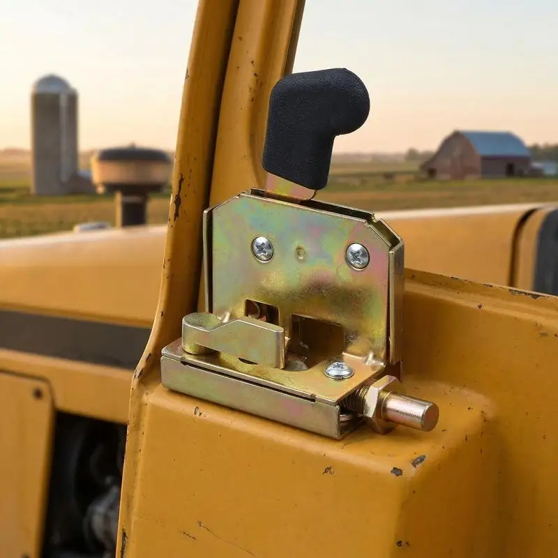 Electric Tricycle Heavy Equipment Metal Door Lock Universal  Tractor Security Upgrade Easy Install