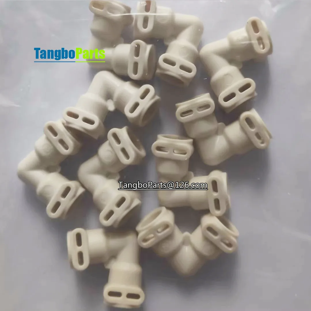 4Pcs Automatic Coffee Machine Connector Joint Outlet Joint L-shaped Adapter For Dr.coffee Coffee Machine