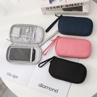 1 New Data Cable Storage Bag Travel Storage Bag Portable Waterproof Double-layer Storage Bag Wire Storage Box 2