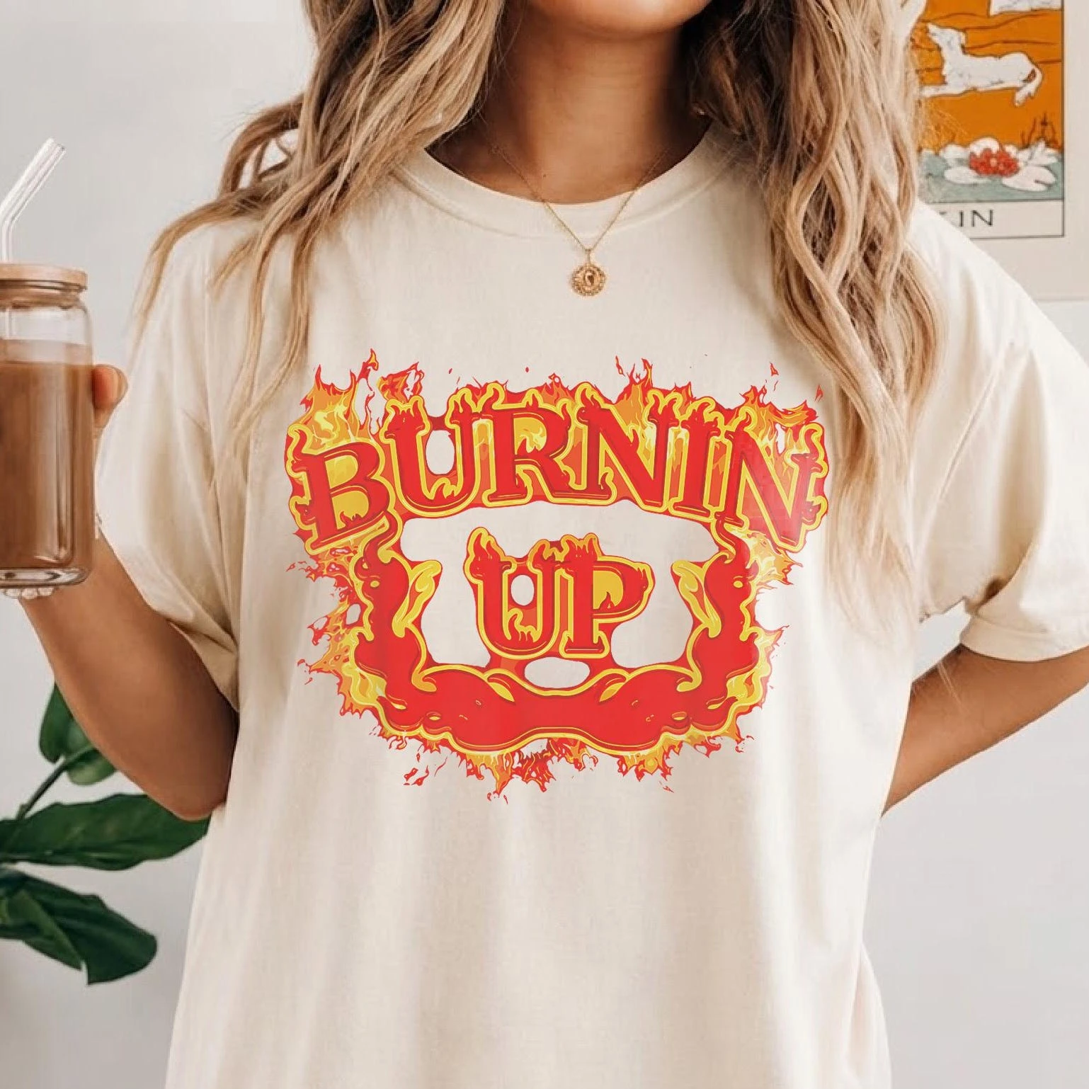 The Burning Up Tour Shirt, Burnin Up Tee, 2000s Pop Rock Fan Gift