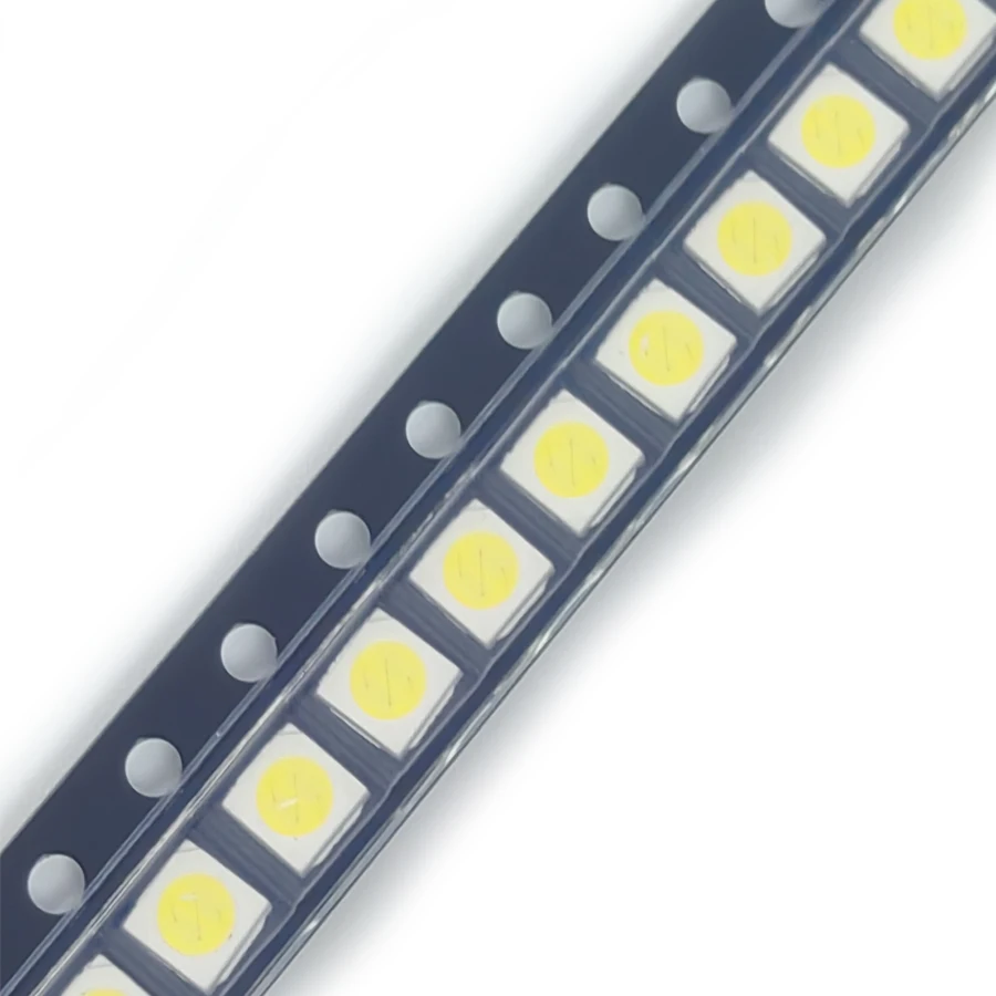 100 шт./лот Мощный SMD LED 3030 6 В 1,8 Вт Холодный белый 150-187LM для подсветки телевизора Lextar