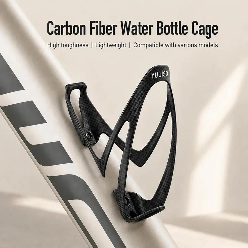 Ultralight Bicycle Bottle Cage Full Carbon Fiber Bike Kettle Rack Outdoor Sport Riding Drink Water Cup Mount Cycling Accessories