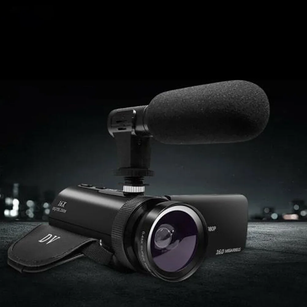 

1Set High Definition Digital Video Camera Wide Angle Lens Multiple Modes Easy Carry Uk Plug Digital Camera Useful Dvr