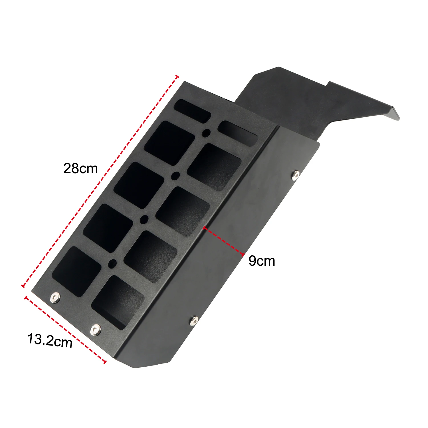 For Land Rover Defender 110 2020 2021 2022 2023 Side Bracket Storage Panel Rear Trunk Debris Rack Luggage Storage Box Organizer