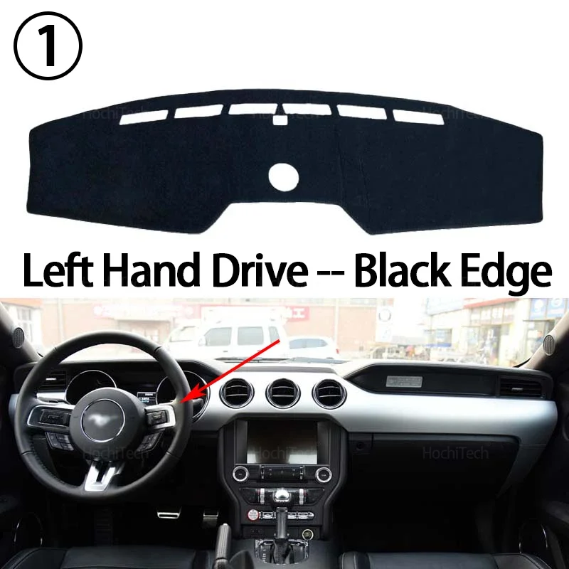 Für Ford Mustang S550 2015 2016 2017 2018 2019-2022 Dashboard Abdeckung Dash Board Matte Teppich Pad Schatten Cape decke Zubehör – Detail 9