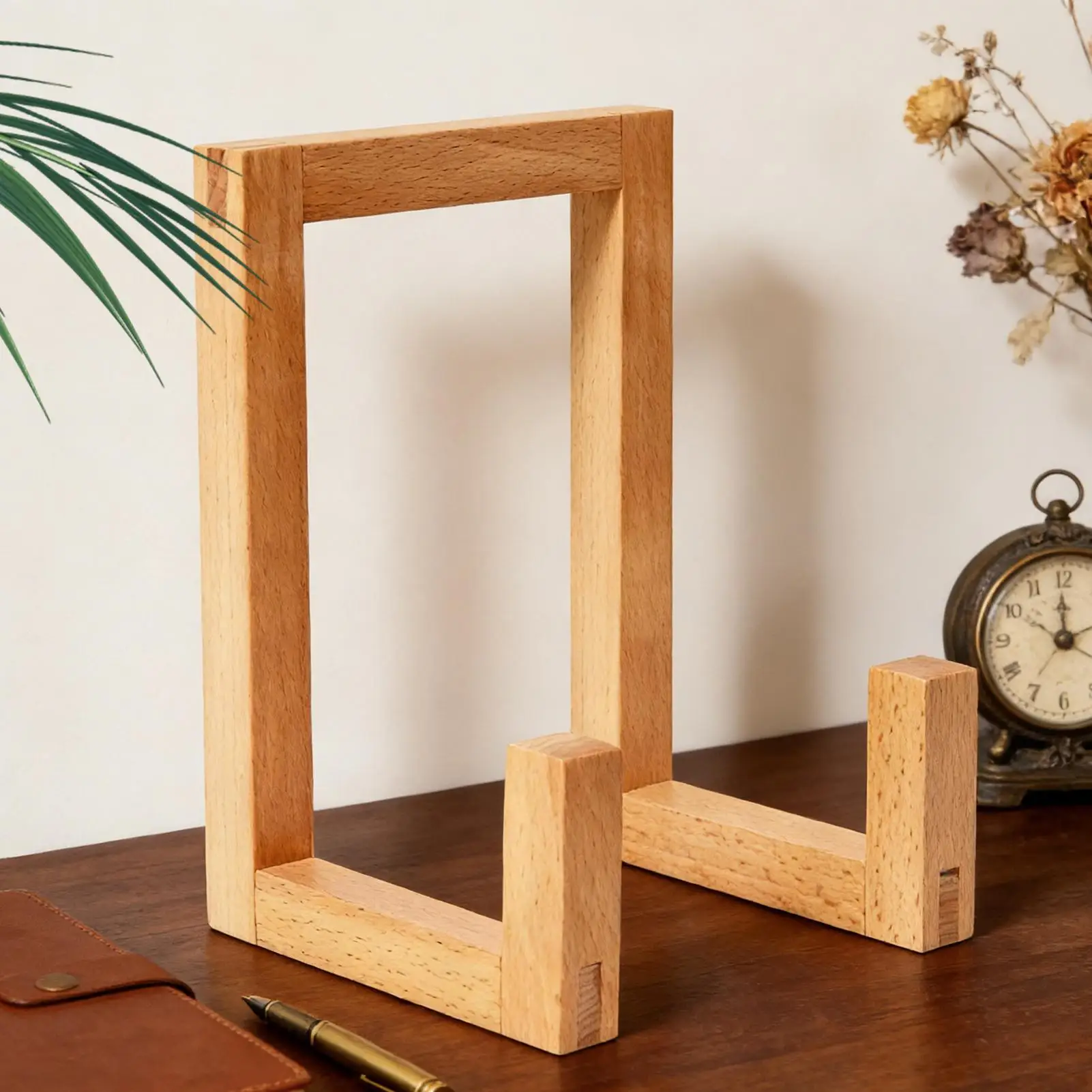 

Record Display Shelf Classic Solid Wood Home Decor Album Display Stand For Music Room Bedroom Collection Player New Year Holiday