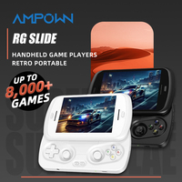 AMPOWN Anbernic RG SLIDE Handheld Game Consoles 4.7-Inch OCA Screen 120Hz Android 13 Portable Retro Video Gaming Player Tetris