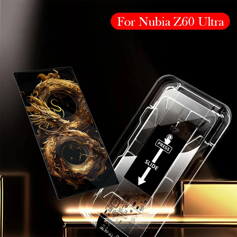 

2PC Tempered Glass For ZTE Nubia Z60 Ultra Dust-free Installation Film Screen Protector for NUBIA Z60 ULTRA