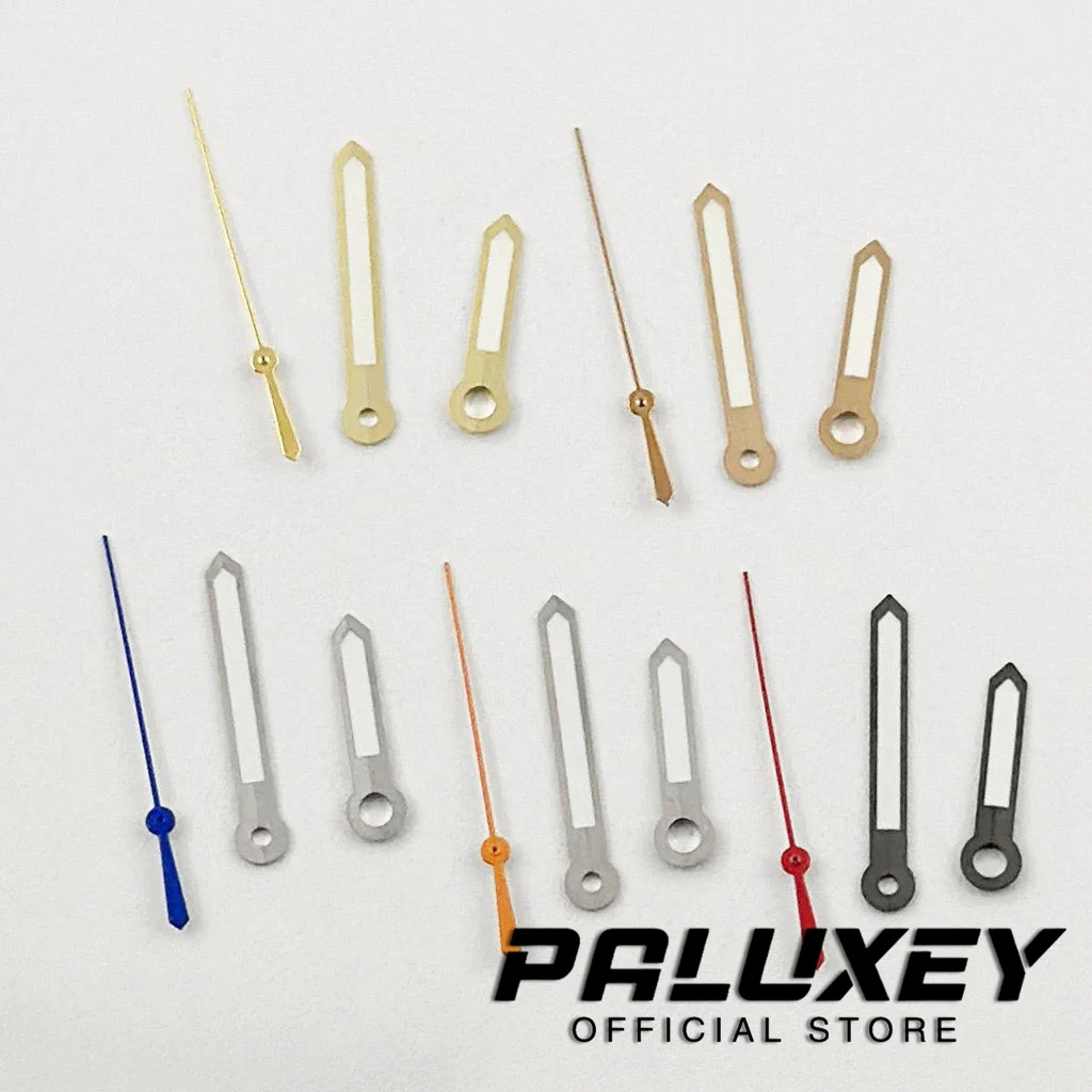 Модифицированные стрелки Aquanaut Gold Gun, розовое золото, серебро, для часов NH34 NH35 4R35 NH36 4R36 7S36 7002 7009, указатели часов с механизмом