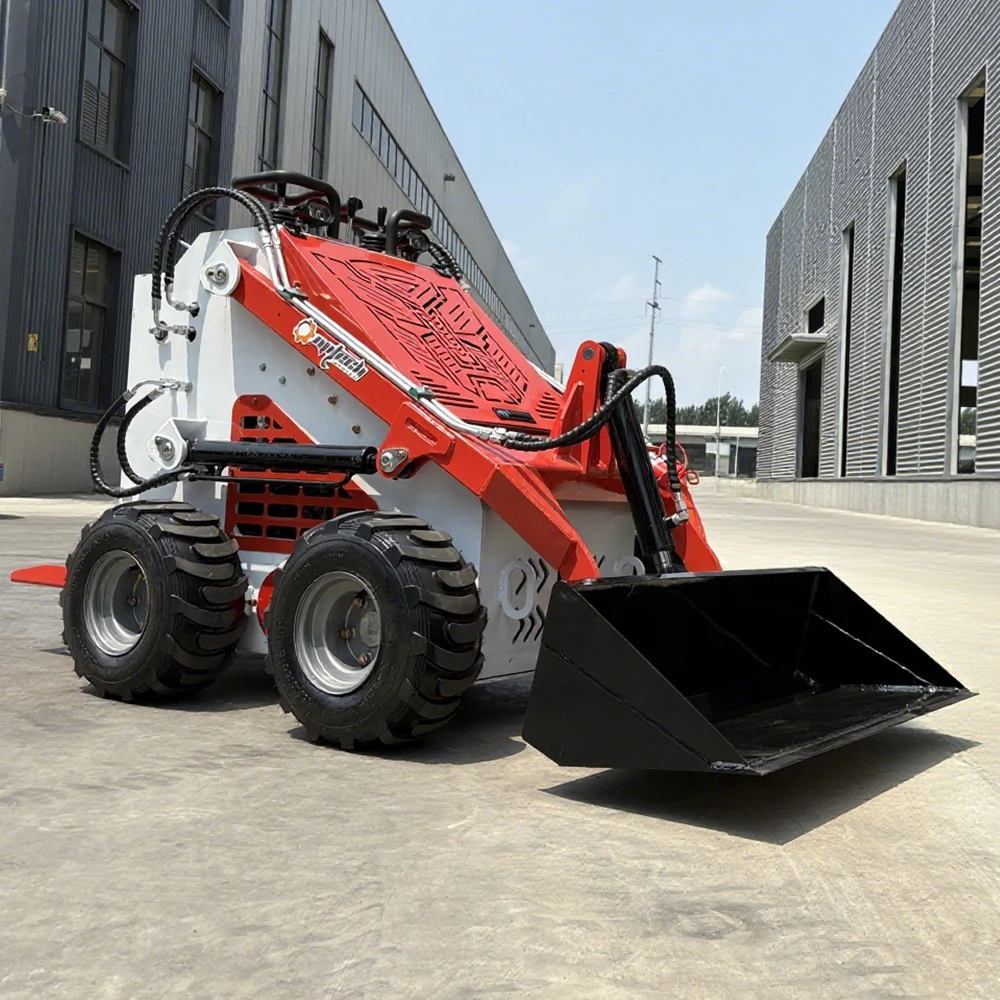 Custom Mini Tractor Loader Manufacturer ISO Certified Mini Wheel Loader with Front End Loader Long Power for Farm & Construction