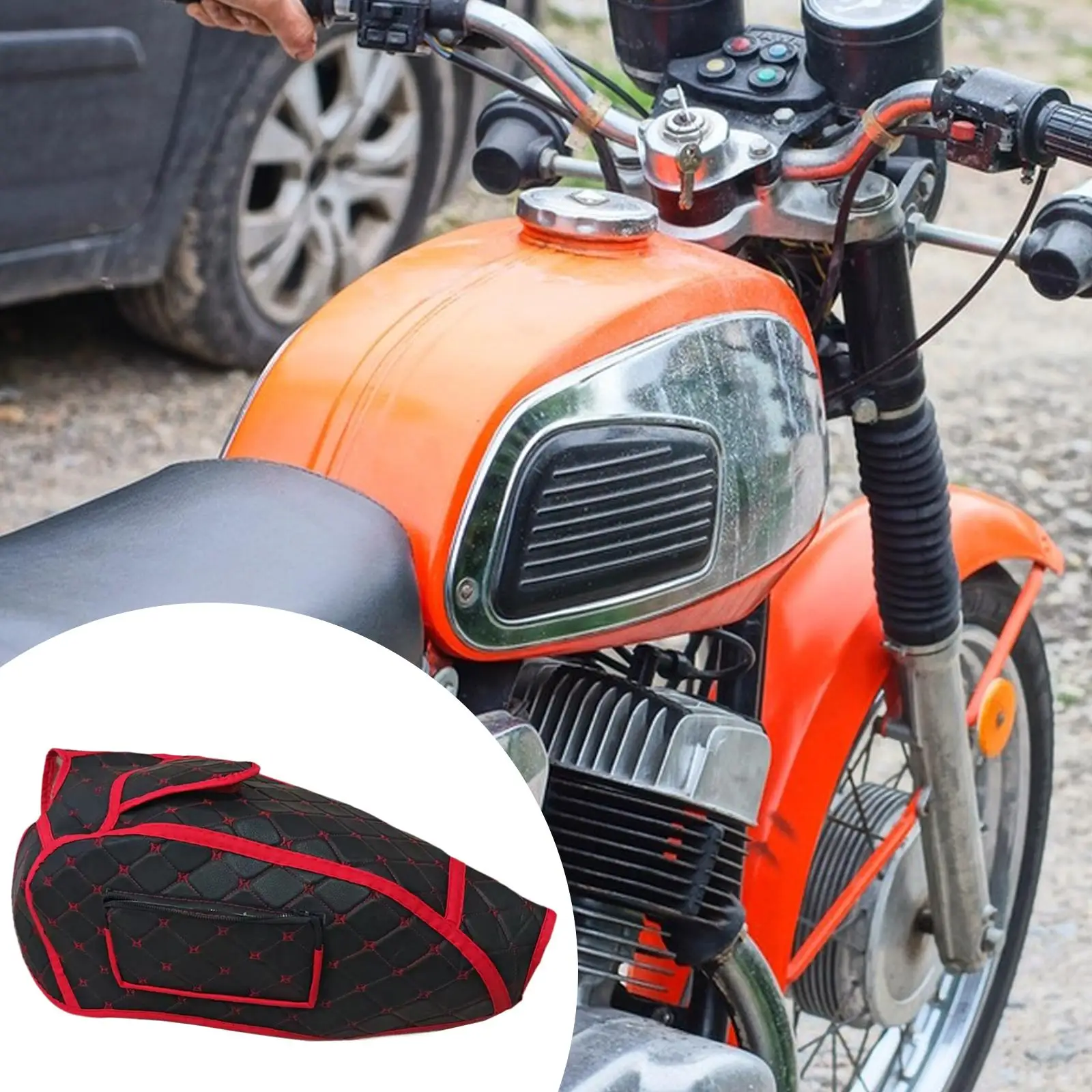 

Крышка топливного бака мотоцикла, прочная для 125cc, износостойкая сменная крышка топливного газа, аксессуары для мотоциклов