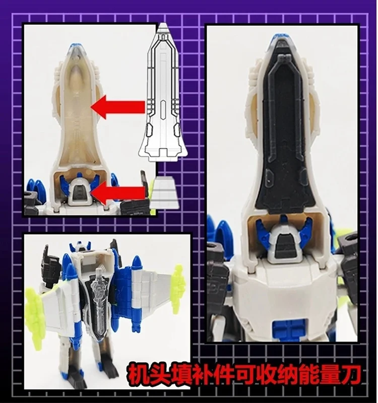 Pre-sale! YYW-46 Weapon&Filler Upgrade Kit For Legacy United Core Class Energon Megatank Accessories