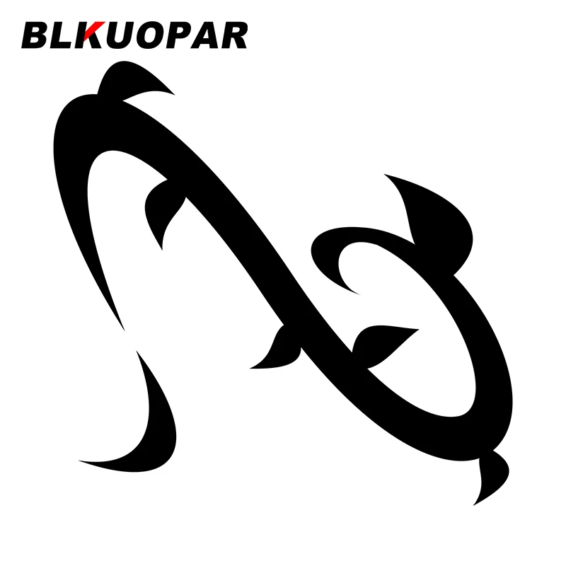 BLKUOPAR for Vine Whip Car Stickers Simple Fashionable Decals Vinyl Sunscreen Windshield Vehicle Decor Car Door Protector