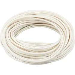 32.81 Yards Plastic Welt Cord Piping 5mm White Polyester Piping Cord for Crochet Knitting Weaving or Trim in Garments Cushions