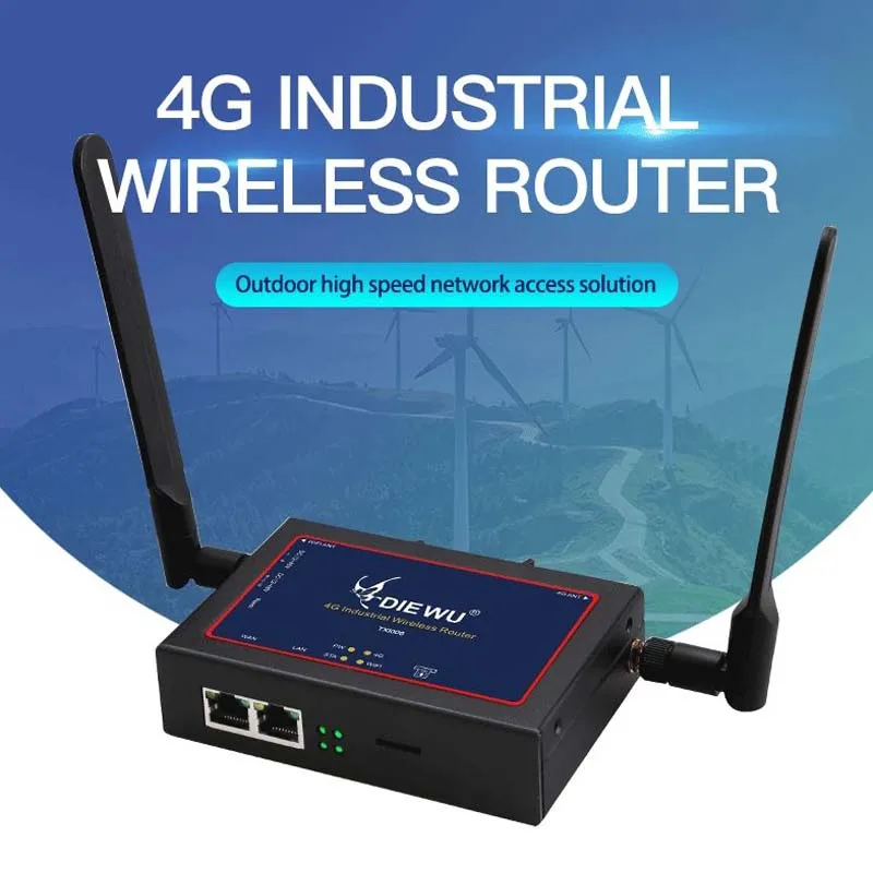 Répartiteur Internet d'antenne externe répéteur de signal sans fil 4G routeur sans fil industriel RJ-45 adaptateur LAN commutateur Ethernet