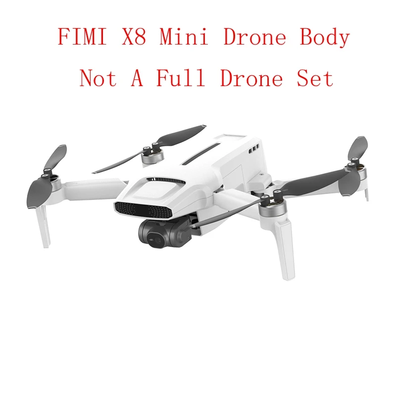 Fimi X8ลำตัวโดรนกล้องขนาดเล็กเฮลิคอปเตอร์ควบคุมรีโมตกล้อง4K แบบ3แกน FPV 8km ชิ้นส่วนอะไหล่กล้อง4K โดรนบังคับ GPS Quadcopter