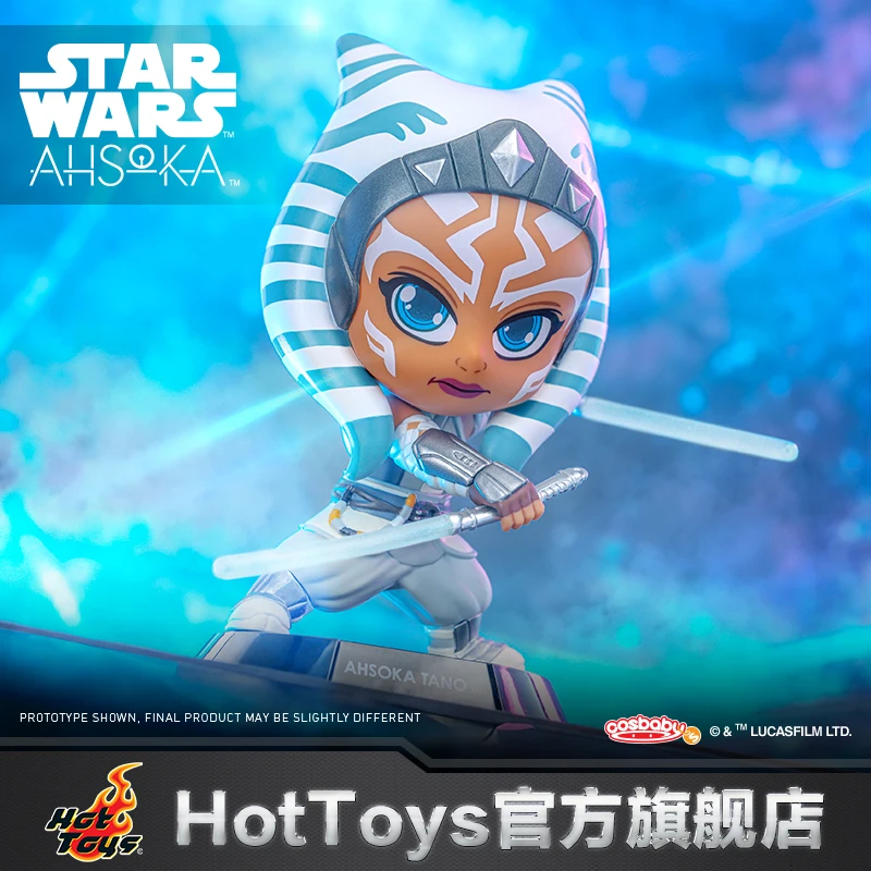 

Hot Toys Star Wars: Ahsoka Tano Cosbaby(S) Mini Figure - Collectible Keychain & Display Piece