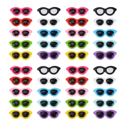 40 Pcs Resin Accessories Sunglasses Decor Scrapbook Flatback Charm Mini Plastic Component For Case Diy Material Jewelry