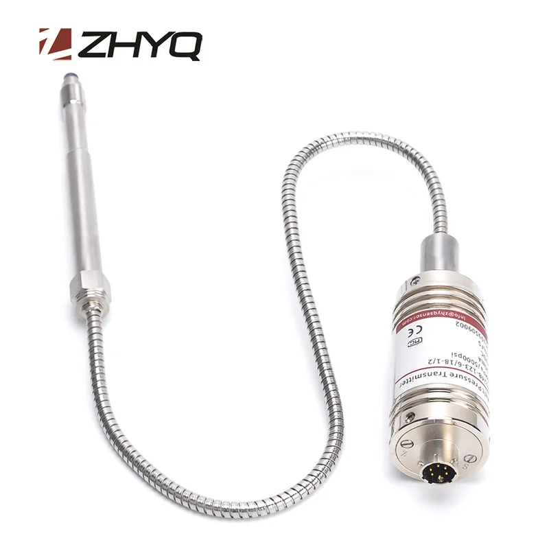 ZHYQ OEM intelligent type 0-150MPa 400 degree melt plastic extruder pressure sensor