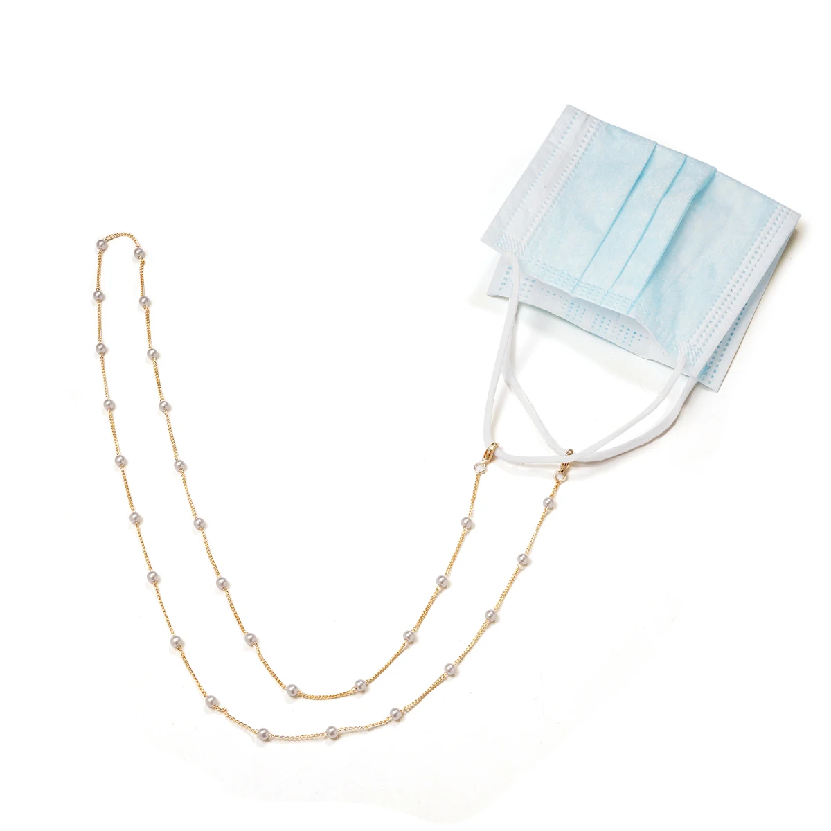 Sonnenbrillen-Abdeckketten für Frauen, Acryl, Perle, Kristall, Brillenketten, Lanyard, Glas, 2022, neuer Modeschmuck im Großhandel – Detail 10
