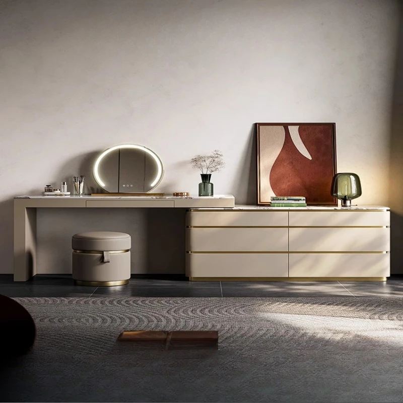 

Light luxury dresser, bedside cabinet, storage cabinet, marble premium drawer cabinet, chest cabinet.