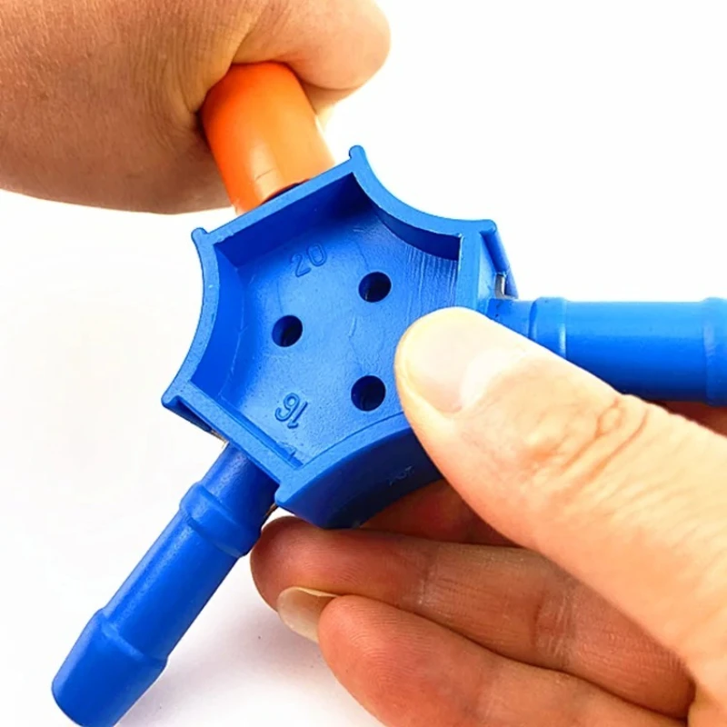 100 piezas, herramientas de fontanería, escariador interno PEX-AL de 20/25/32 y 16/18/20 mm, accesorios de calibración de tuberías PPR