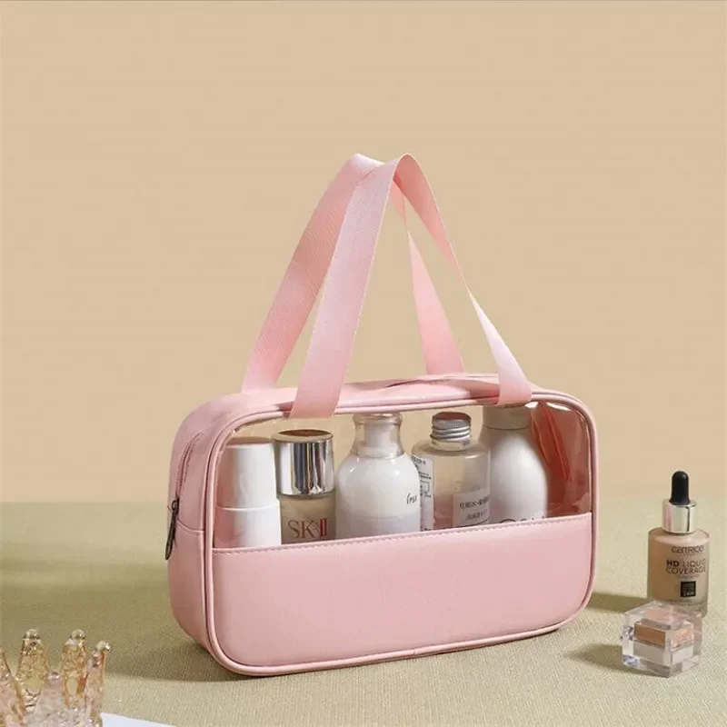 Travel Waterproof Portable Cosmetic Bags For Women Pu Storage Wash Pouch Female Toiletries Organizer Makeup Bags Pvc Beauty Case