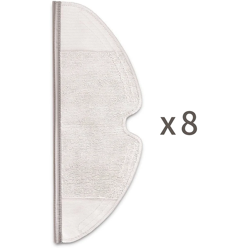 Kit de accesorios de microfibra para Xiaomi Roborock S5 MAX, S6 Pure, S50, S51, S55, S6, E4, 8 Uds.