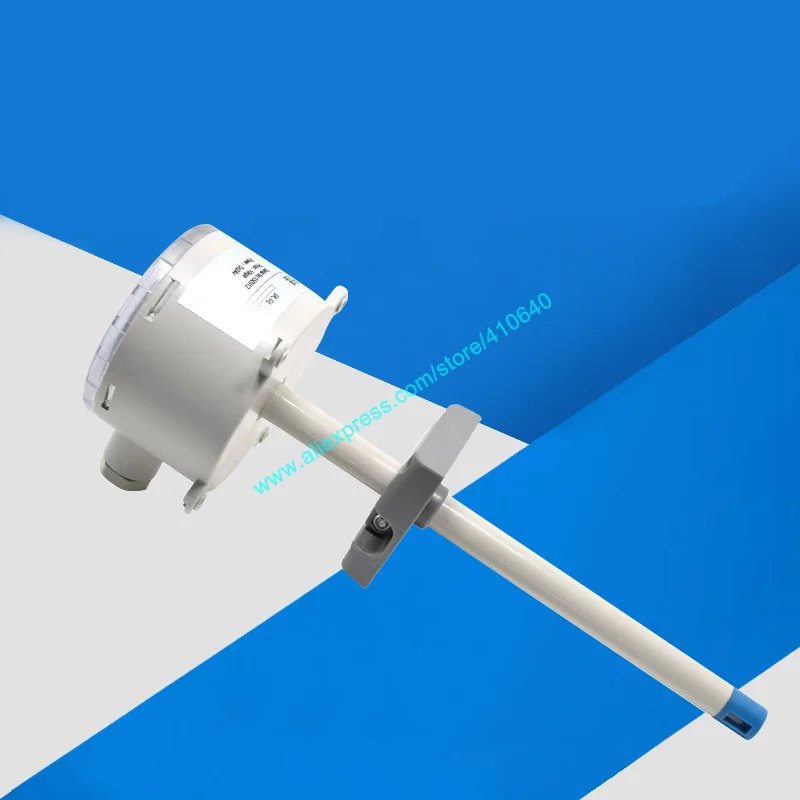 Pitot Tube Anemometer Wind Speed Transmitter Air Volume Transduce Thermal Vane 4-20mA 0 to 10V RS485 Outputs to Choose