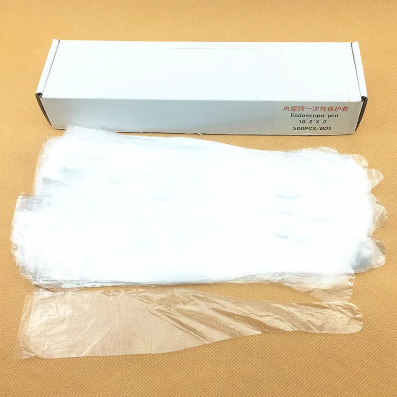 500 Pcs/Box Disposable Dental Oral Intraoral Camera Sheath/Sleeve/Cover For Dentist Lab endoscope film handle sleeve