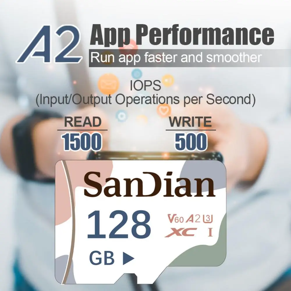 U3 A2 V30 Class 10 Micro Card 128GB 64GB 256GB 512GB High Speed Memory Card SD TF Card With Adapter For Nintendo Switch