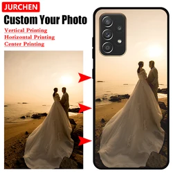 Custom Photo Case For Samsung Galaxy A15 A53 A54 A14 A24 A25 A33 A34 A35 A04 A05 A05S S A04e M14 M22 M54 F14 S23 FE Plus Ultra