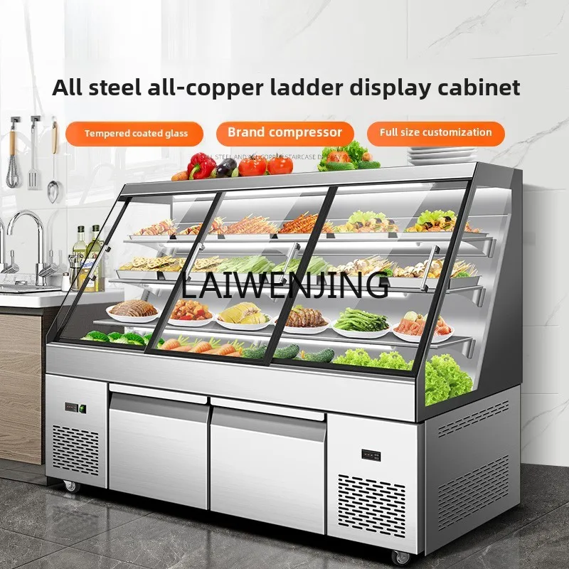 SGF String Display Cabinet Vegetable BBQ Refrigerated Fresh Order