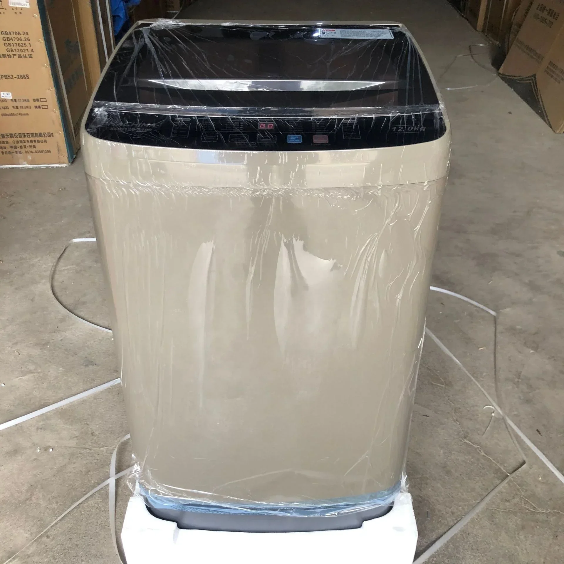 Fully 12kg Automatic Single Tube Top Loader Portable Washing Machine with dryer Large 7kg 8kg Wash Cloth10kg15kg 20kg