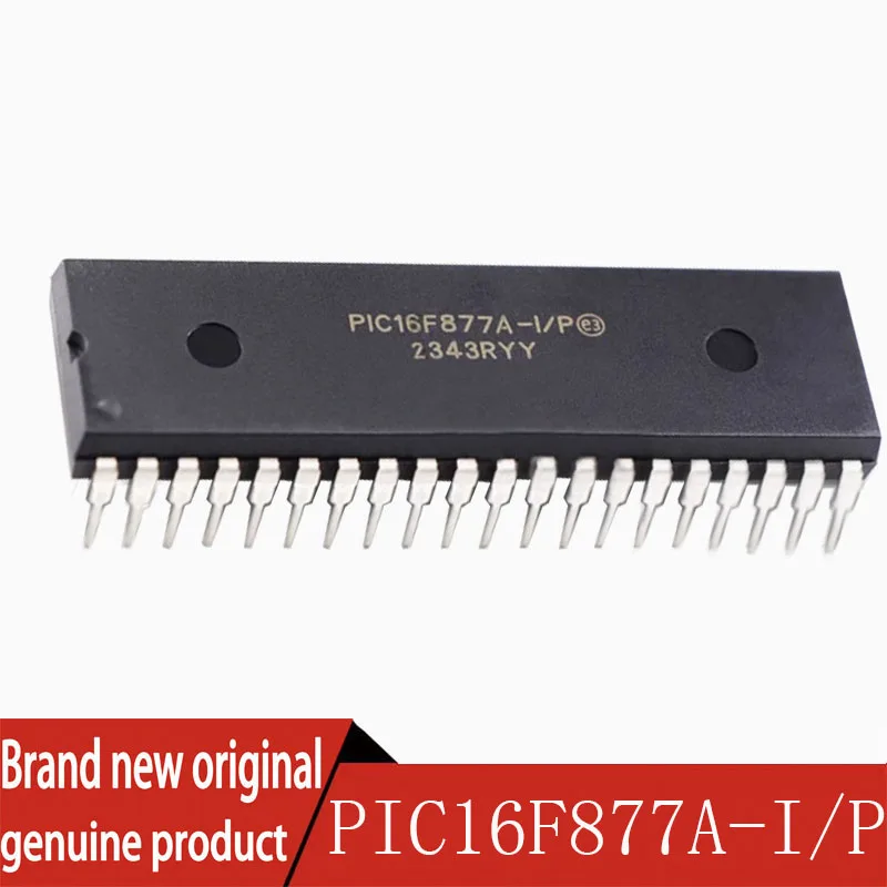 Brand new original genuine PIC16F877A-I/P PIC16F877A DIP-40 8-bit CMOS microcontroller