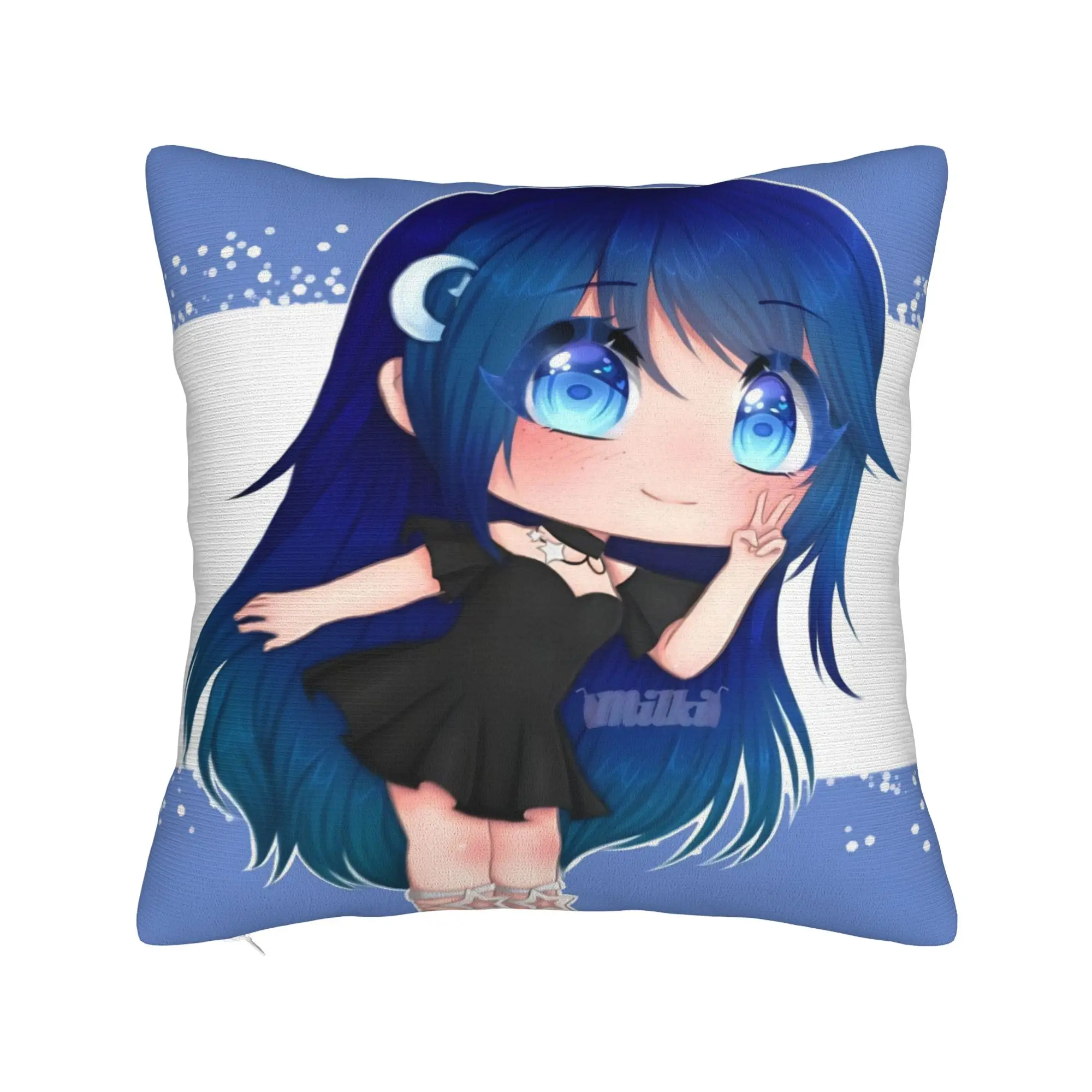 Gacha Life Cartoon Pillow Covers Merchandise Printed Cushion Cover Decoration  Pillow Case Cover Bedroom Multiple Sizes