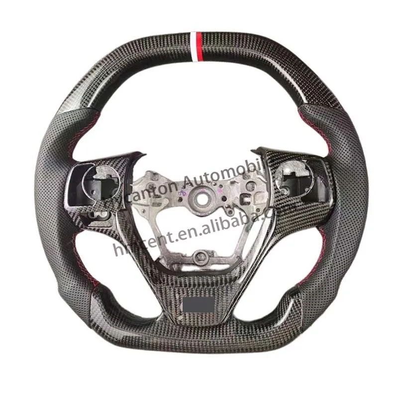 

Прочный в использовании модификация кожаного руля из углеродного волокна для рулевого колеса автомобиля Toyota Corolla