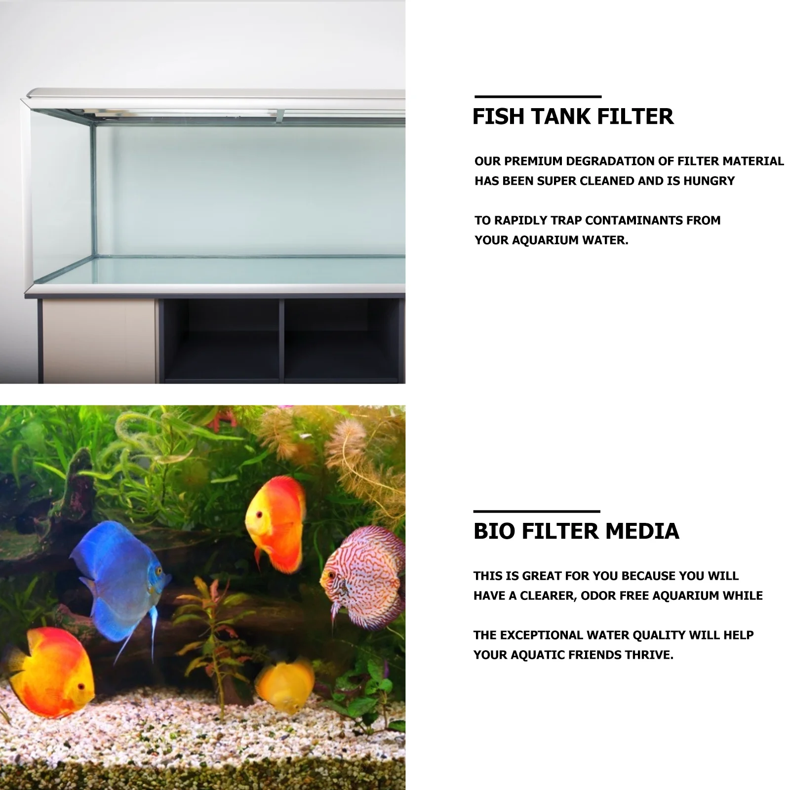 

10Pcs Aquarium Bio Filter Media Biological Filtration Brick Fish Tank Filter Media Pond Nitrifying Bacteria Filtration