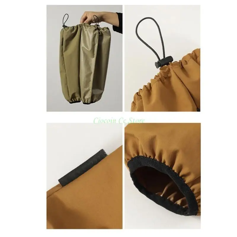 X90F Light weight Polyester Oversleeve Arm Sleeve with Elastic Cuffs For Messy Plays