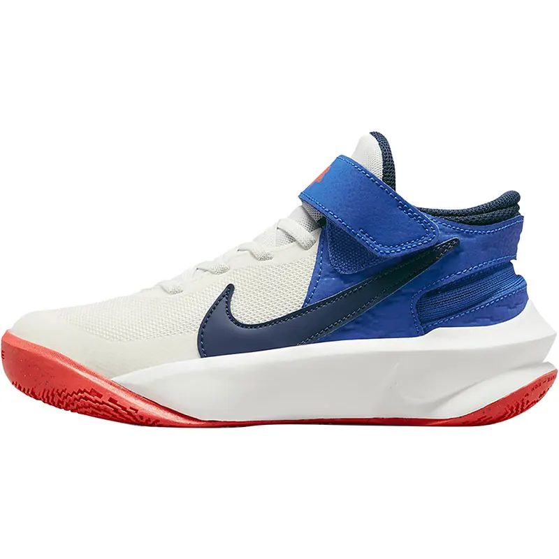 Nike genuine (GS) scarpe da basket sportive in velcro ammortizzanti per donna e bambino DD7303-103